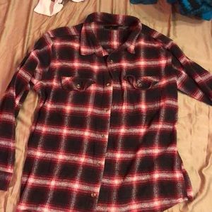 Red plait long sleeve